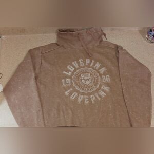 VS PINK Love Scrunch Neck Sweatshirt XS Loungewear